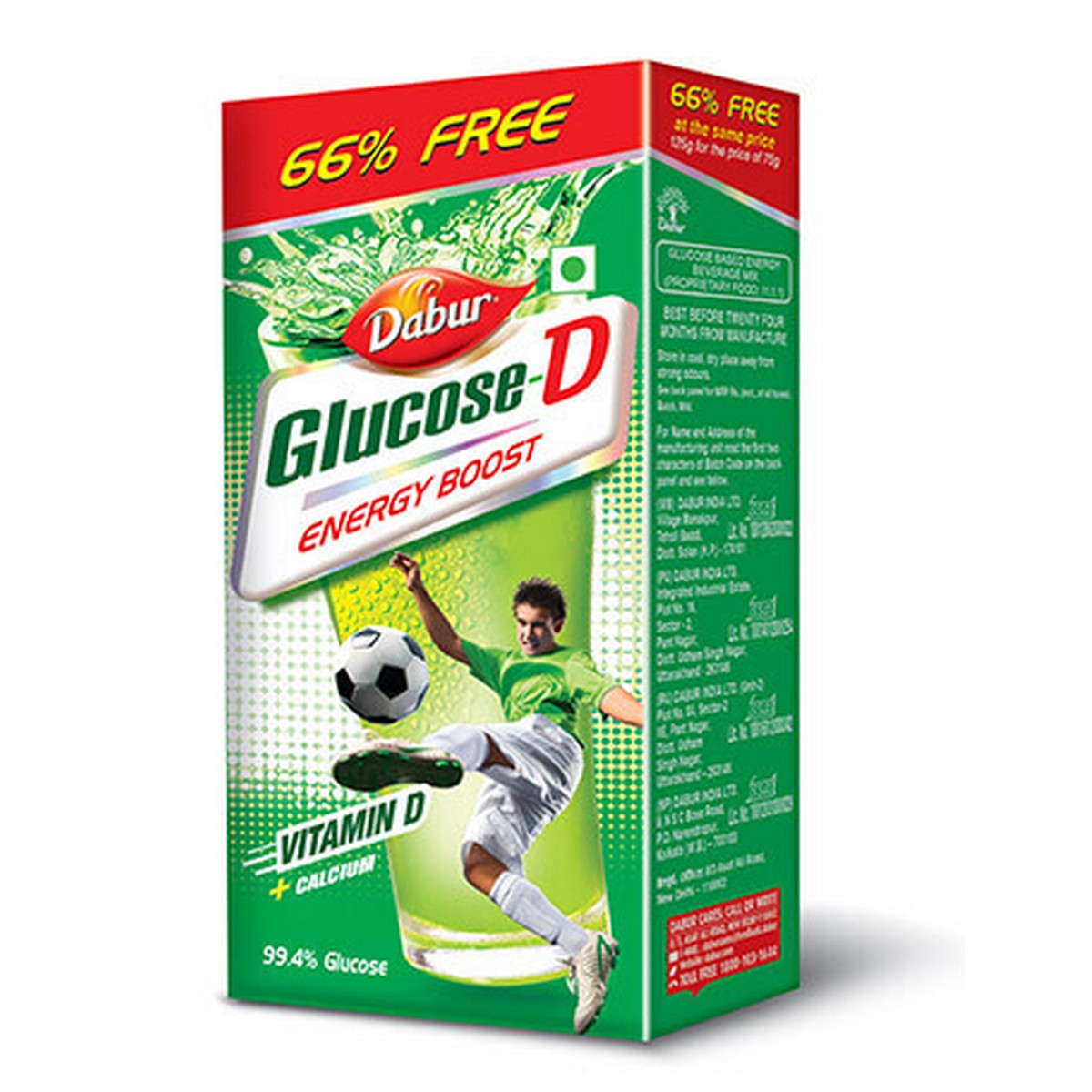 Dabur Glucose-D Instant Glucose, 450 g